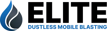 Elite Dustless Mobile Blasting logo.